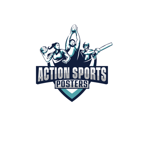 Highly engaging logo for sports digital art/photography business appealing to junior sports parents Design by SweetPain