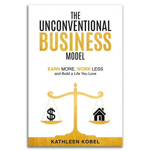 Book Cover Design (The Unconventional Business Model) Design by Waris Baig 786