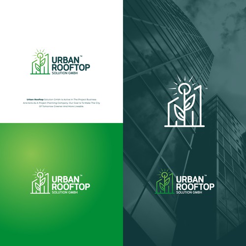 a modern logo for a new type of construction activity Ontwerp door AD-99™