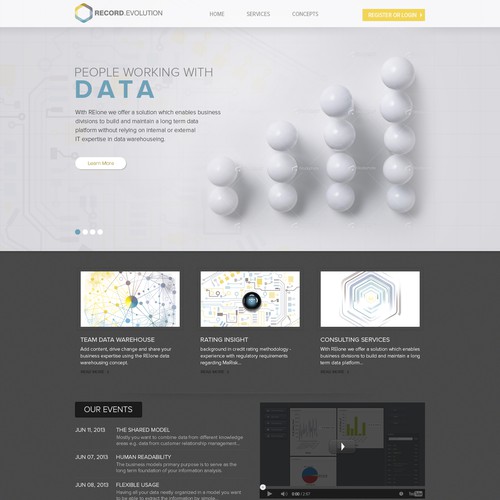 Web page design contest entry by Ananya Roy