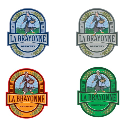 La Brayonne beer tag Design by Freshinnet