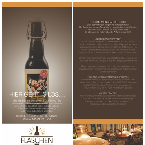 Postal, flyer o impreso propuesta en el concurso por Barinix