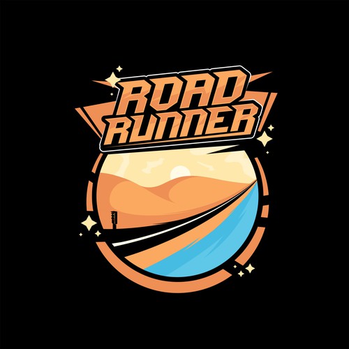 Boat, Desert, Bike , Drag Races... RoadRunnerkwt Logo Design by inwin