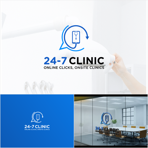 Design a logo for a 24-7 clinic (medical) Design by Koji Antero ❤