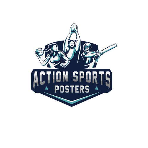 Highly engaging logo for sports digital art/photography business appealing to junior sports parents Design by SweetPain