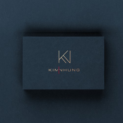Simple, smart way to incorporate name into the design. Design von tetrimistipurelina