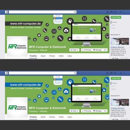 Facebook cover contest entry by CREATIVE NINJA ✅