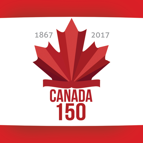 Community contest: Design Canada’s 150th birthday logo! Design by FK.Designs