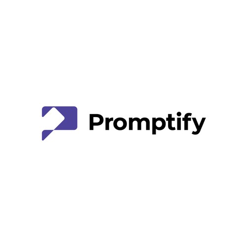 Modern, Simple and Sleek Logo for Promptify.com Design by visualqure