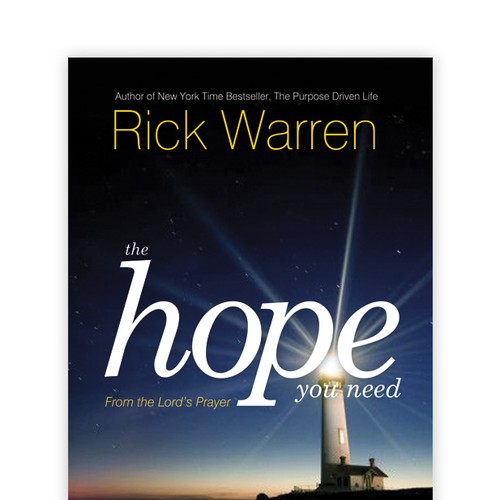 Design Rick Warren's New Book Cover Diseño de Vito_