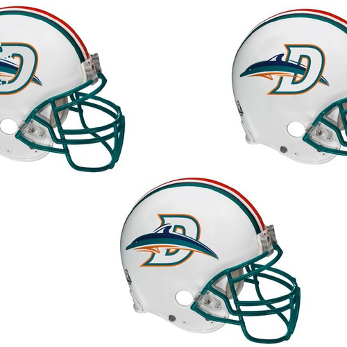 99designs community contest: Help the Miami Dolphins NFL team re-design its logo! Design by Gneira
