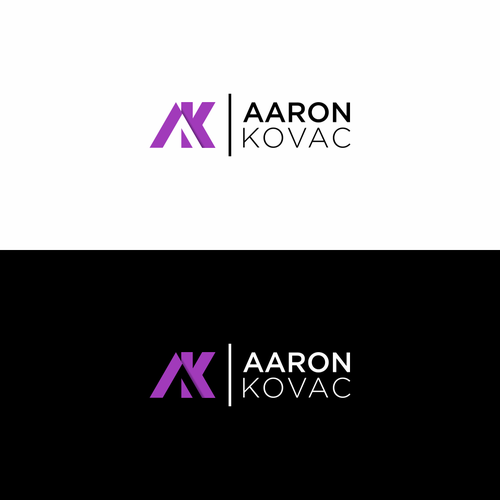 Design a personal branding logo for Business consulting using my name Aaron Kovac OR initials AK Design by Siput ♔