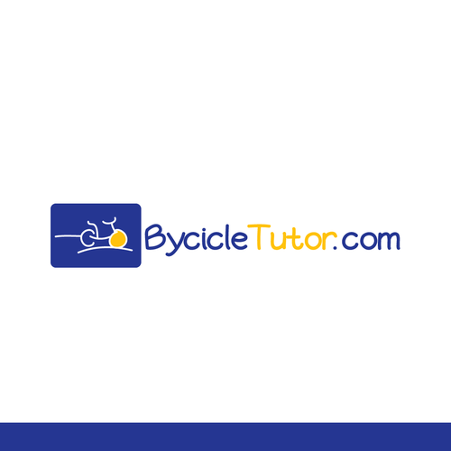Logo for BicycleTutor.com デザイン by vanessahr