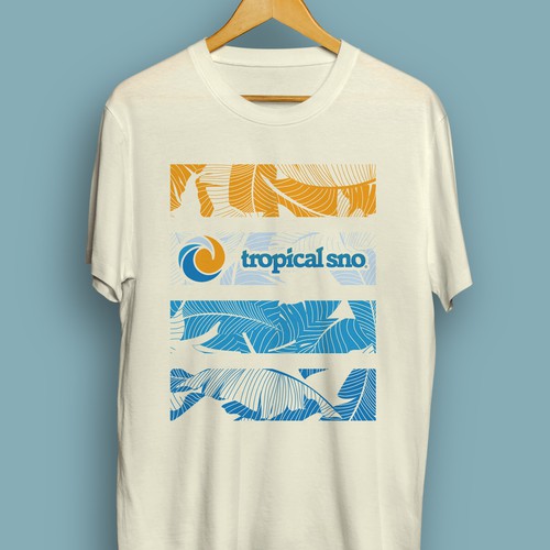 Tropical T-Shirt Design Design by zzzArt