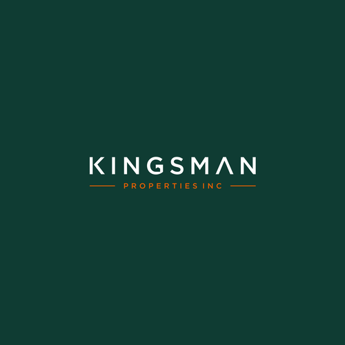 Kingsman Properties logo Design by m.alvn™