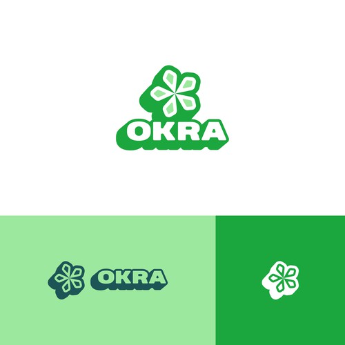 Design iconic Okra professional brand logomark Design by Yantoagri