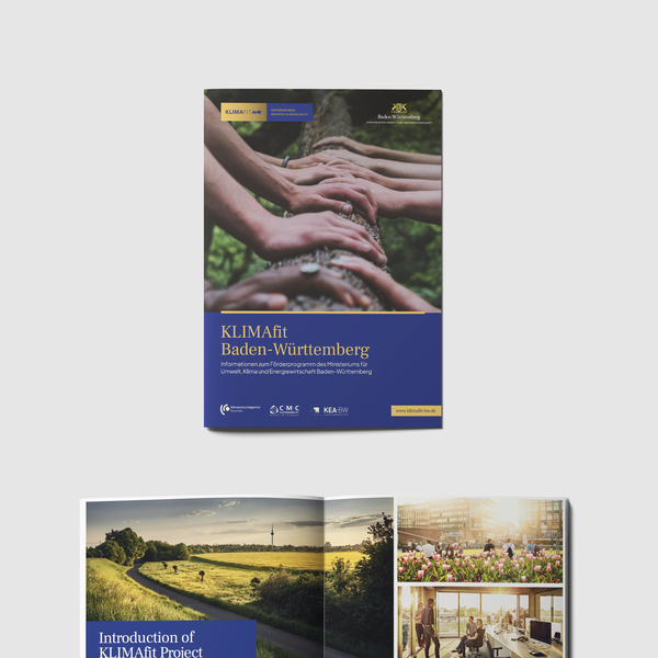 Design by IscoJuliano titled "Booklet Design for KLIMAfit"