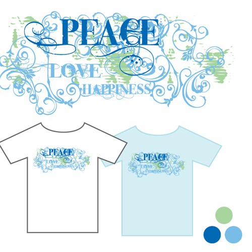 Positive Statement T-Shirts for Women & Girls Design by 41design