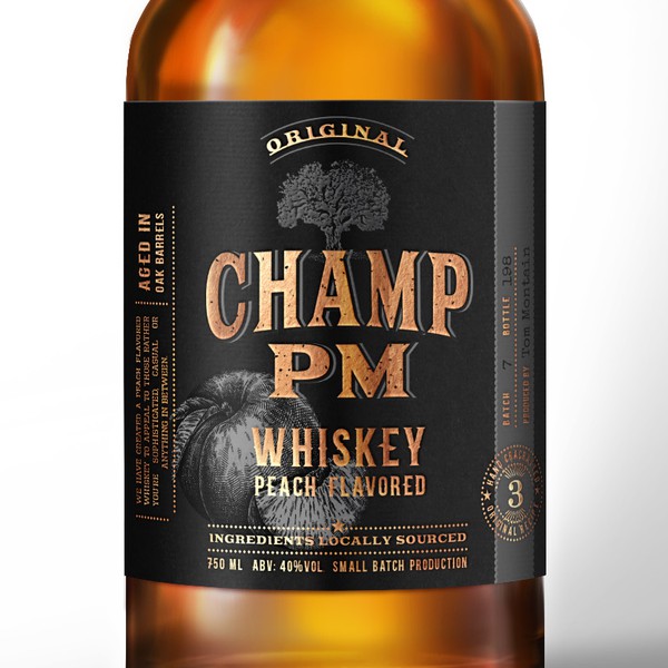 Whiskey Label  Design