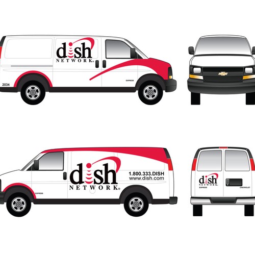 V&S 002 ~ REDESIGN THE DISH NETWORK INSTALLATION FLEET Design por fainte