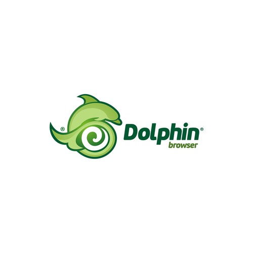 New logo for Dolphin Browser Design by Yiannis Dimitrakis