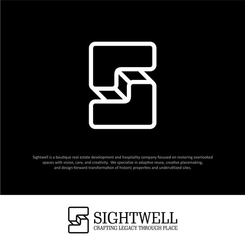 Design a Timeless Logo for Sightwell — A Place-Rooted Creative Developer Design by herulogo