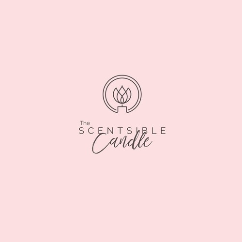 Design a beautiful logo for The Scentsible Candle (Guaranteed Winner) Design by Mari S.