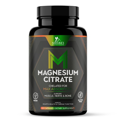 Premium Magnesium Citrate Design needed for Nature's Nutrition Design by ✝DeSiGnEr✝JOHN