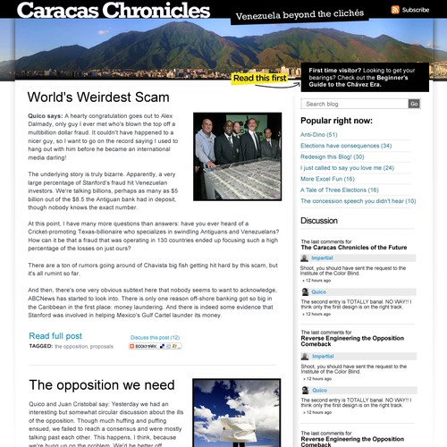 Reinvent my News Blog - No Coding Design von 99ideas
