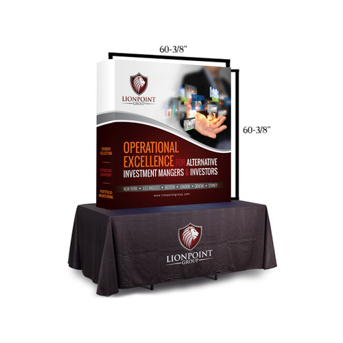 Boutique consulting firm needs captivating conference display