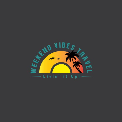 Design a Travel Logo for Weekend Vibes Travel Design by Pragiee