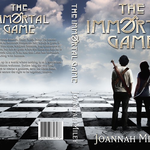 Unique book cover for suspenseful paranormal-romance novel! Design by Chameleonstudio74