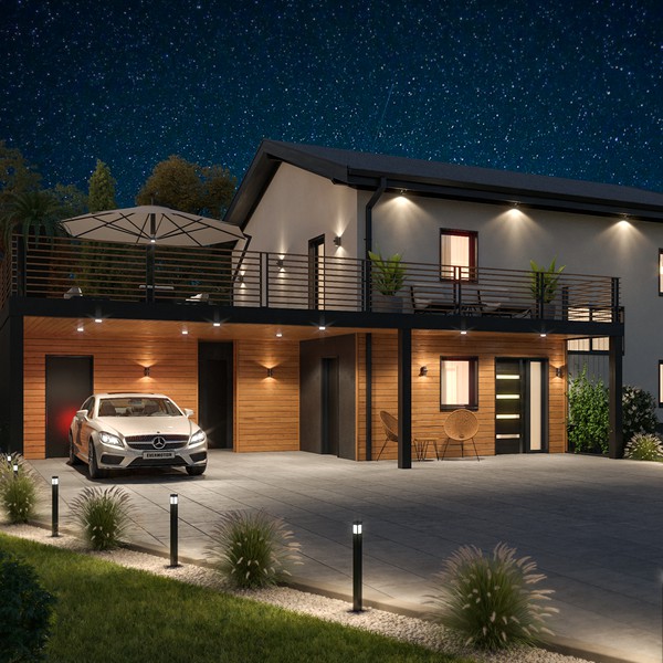 Design by AL_X titled "Exterior house design"