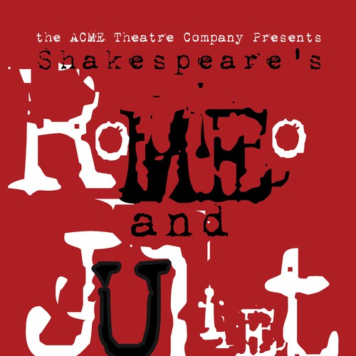 Theater Poster Design! Design by J Baldwin Design