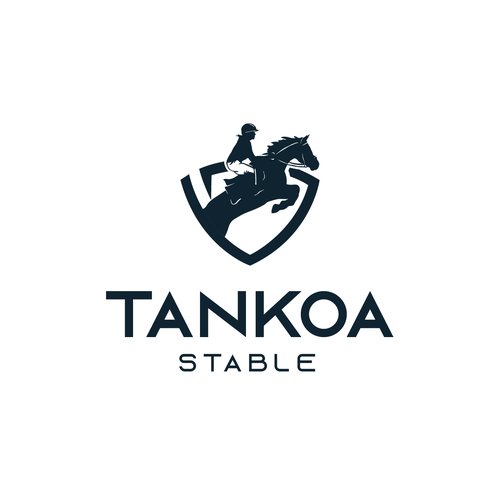 Horse Jumping Logo Design by Kerang