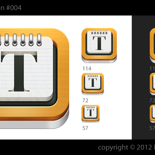 New Application Icon for Productivity Software Diseño de MikeKirby