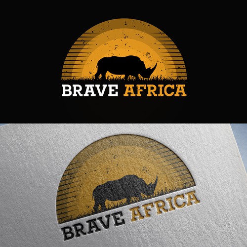 African Adventure Safari Company Logo Design réalisé par Purple V design