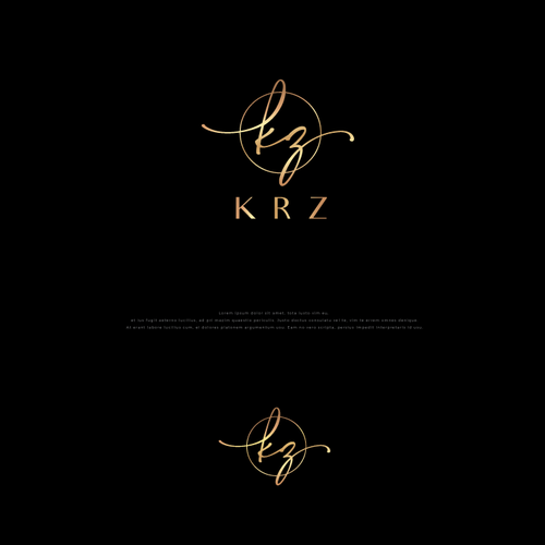 Personal Logo with design centered around the letter "Z" Design by CrissVons