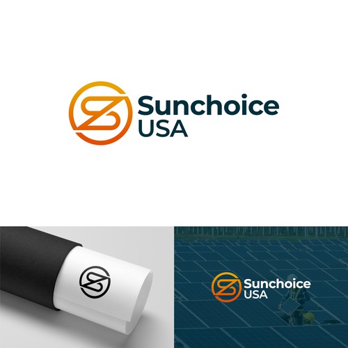 Solar Sales upscale logo  Design réalisé par Dezineexpert⭐