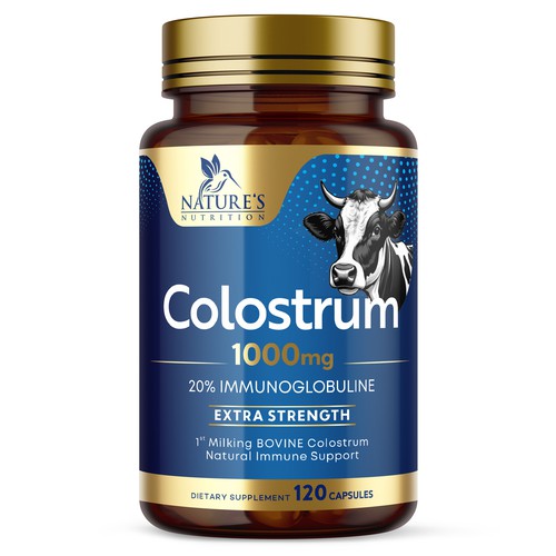 Powerful, Colostrum Design Needed for Nature's Nutrition Design by Encephalon™