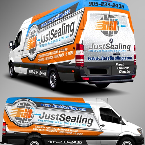 Van Wrap For New & Exciting Franchise! Design by Syns&Graphix™