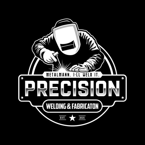 We need a powerful welding chapter/logo to represent Precision welding Design by Maylyn