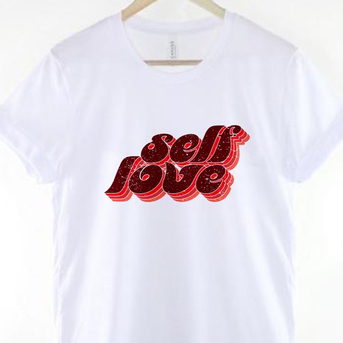 SELF LOVE MERCH T-SHIRT Design by sampak_wadja