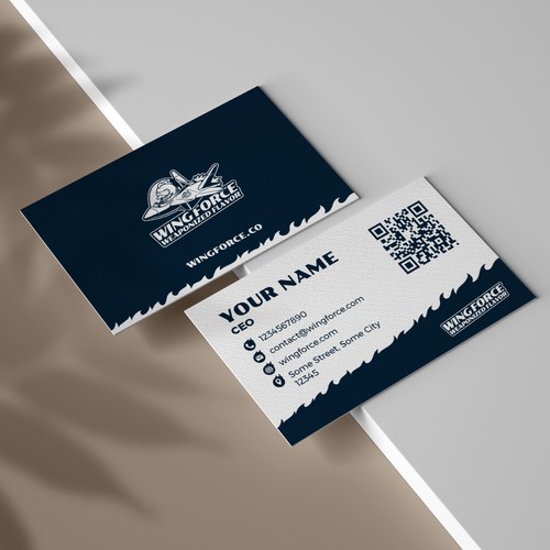 Create a fun logo for a chicken wing concept! Wing Force - Weaponized Flavor Design by TamaCidé