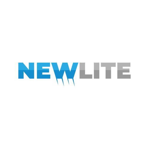 NewLite // Modern refreshing logo Design by LogoCraftPro