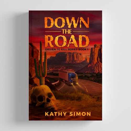 Cover for book about a serial killer Design by Van De Brewt