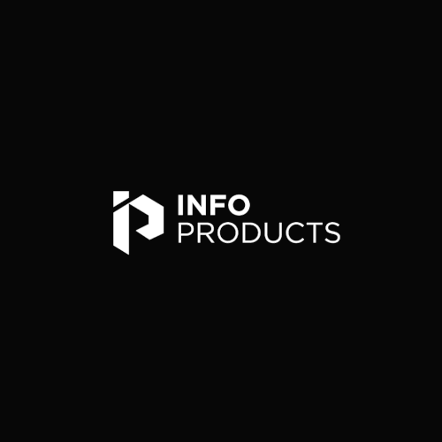 InfoProducts.com - Logo & Branding Design by rk43_lab