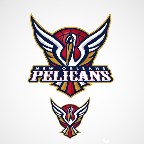 99designs community contest: Help brand the New Orleans Pelicans!! Réalisé par OnQue