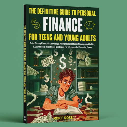 eBook Cover for Personal Finance for Teens and Young Adults Design by Pronota