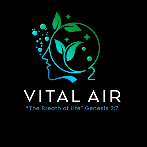 Design a profound, fun logo symbolizing OXYGEN bringing life/healing to the body; it is RUNNING at optimal performance. Design by Tanny Dew ❤︎